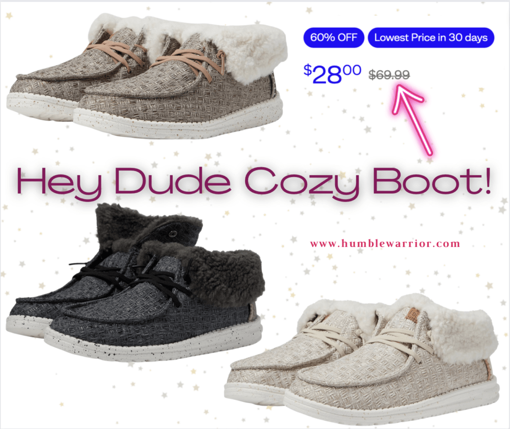 Hey Dude Wendy Cozy Boot
